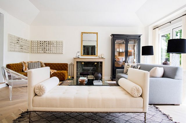 Hollywood Regency Style Living Room 640x425 