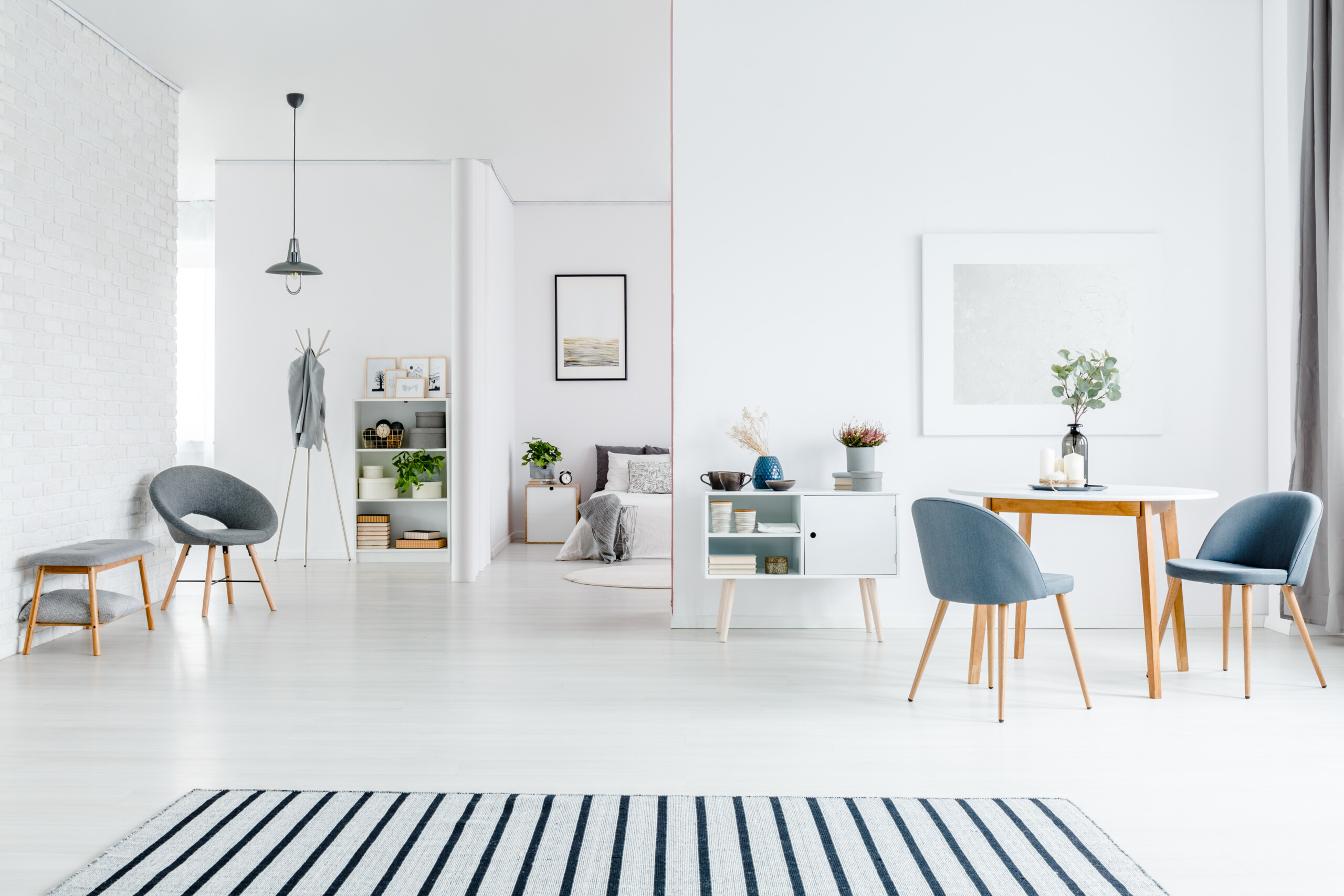 monochromatic living room designs ideas